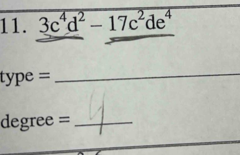 3c^4d^2-17c^2de^4
type =_ 
degree =_