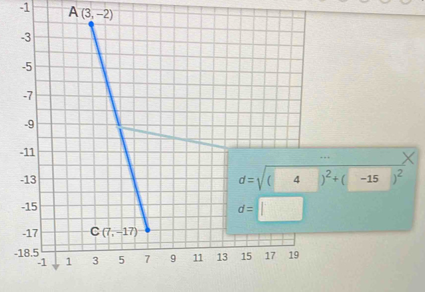 1 A(3,-2)
-