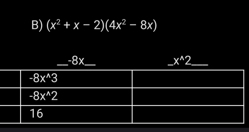 (x^2+x-2)(4x^2-8x)