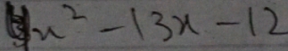 x^2-13x-12