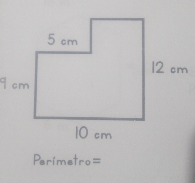 9 cm
Perimetro=