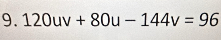 120uv+80u-144v=96