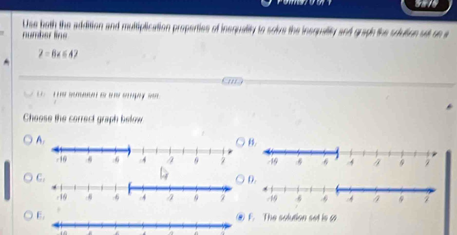 Solved: Use both the addition and multiplication properties of ...