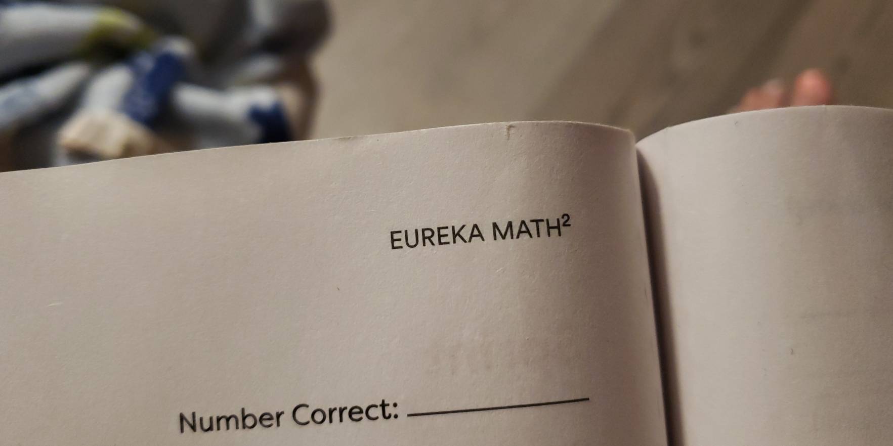 EUREKA MATH² 
Number Correct: 
_