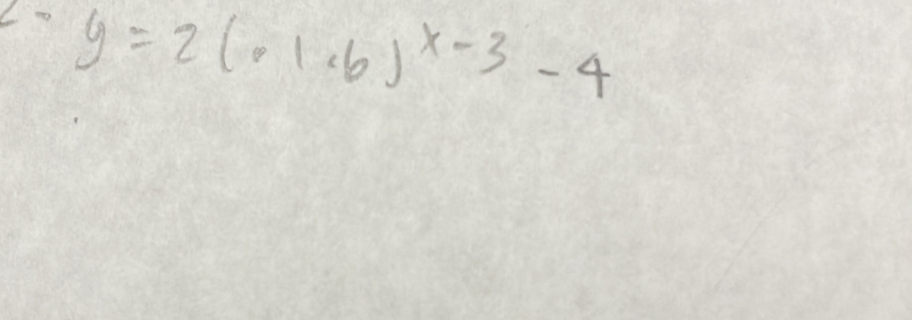 2-y=2(· 1· 6)^x-3-4