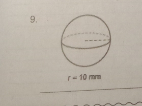 r=10mm