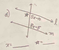 overline A= _
x= _ _  _ 