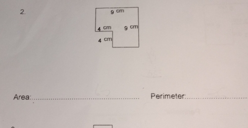 Area: _Perimeter_