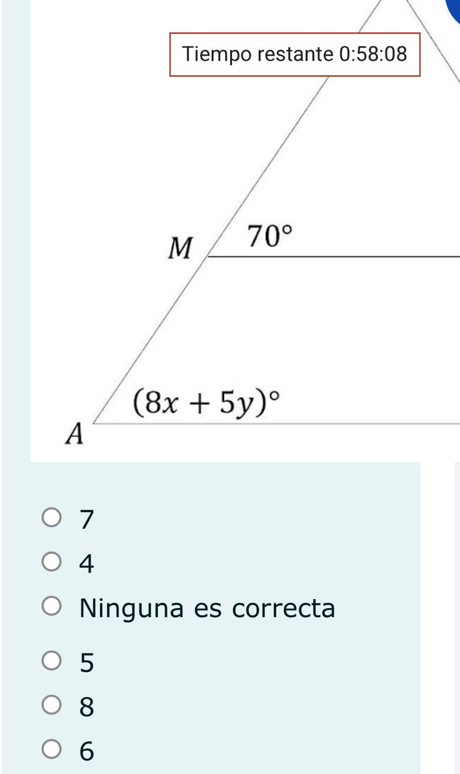 4
Ninguna es correcta
5
8
6