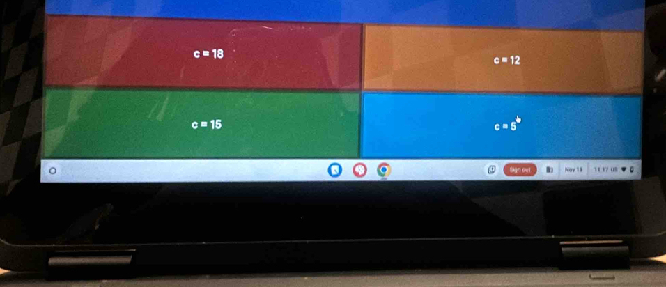 c=18
c=12
c=15
c=5°
sgn out Nov 18 1117 08