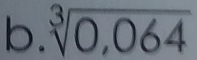 sqrt[3](0,064)