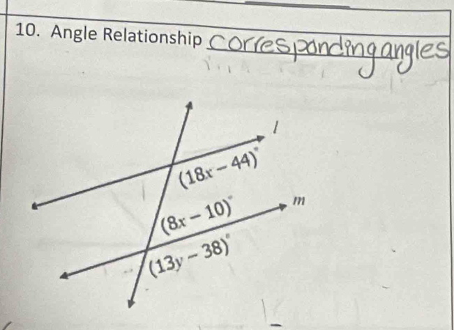 Angle Relationship