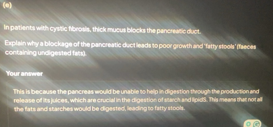 Solved: In patients with cystic fbrosis, thick mucus blocks the ...