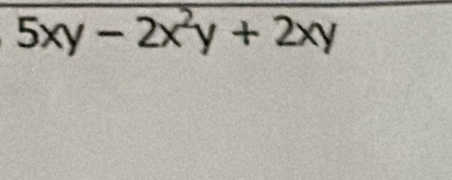 5xy-2x^2y+2xy