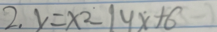 y=x^2-14x+6