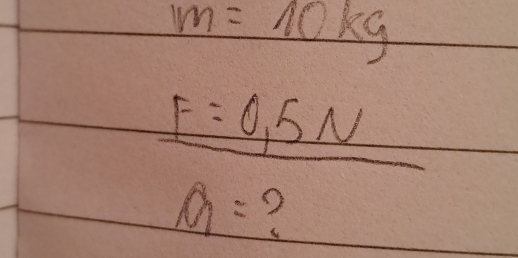 m=10kg
frac F=0.5