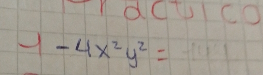 doUco
1-4x^2y^2=