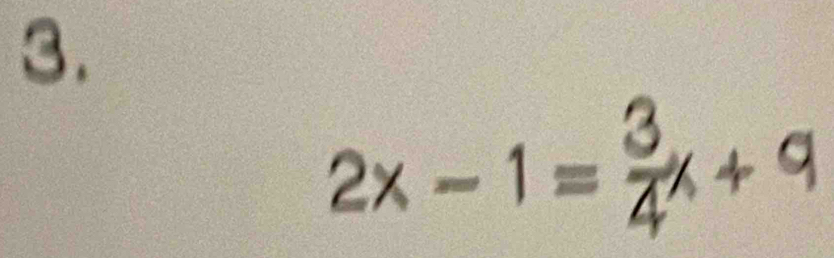 2x-1= / x+9