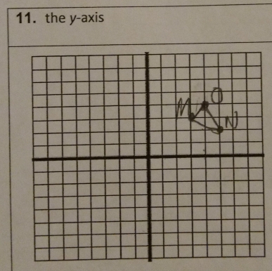 the y-axis