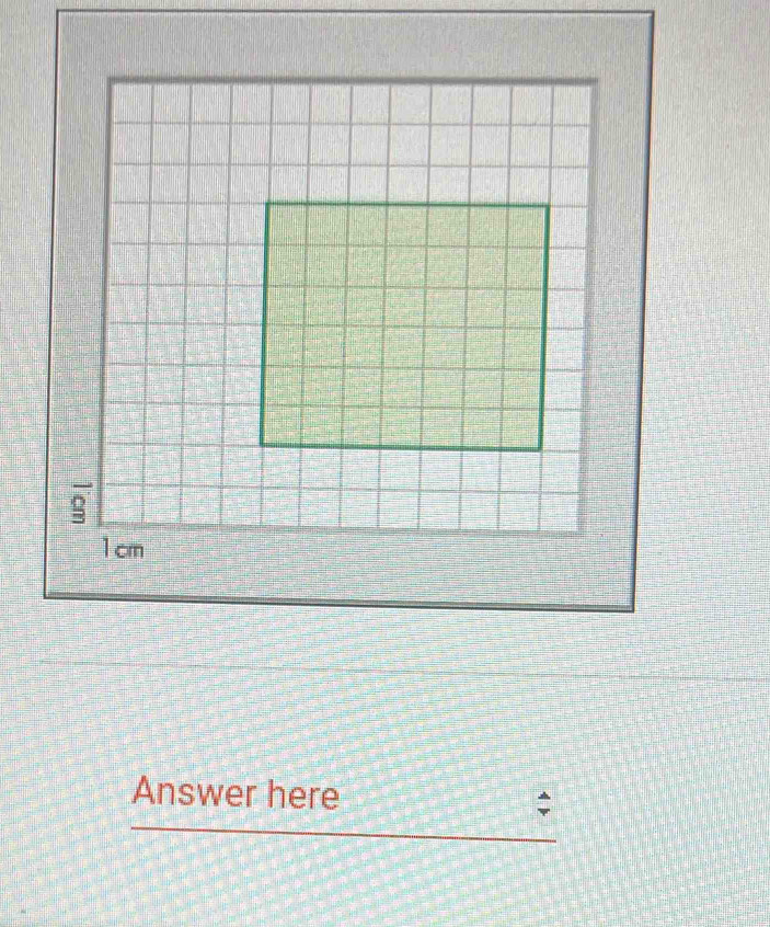 1cm
Answer here