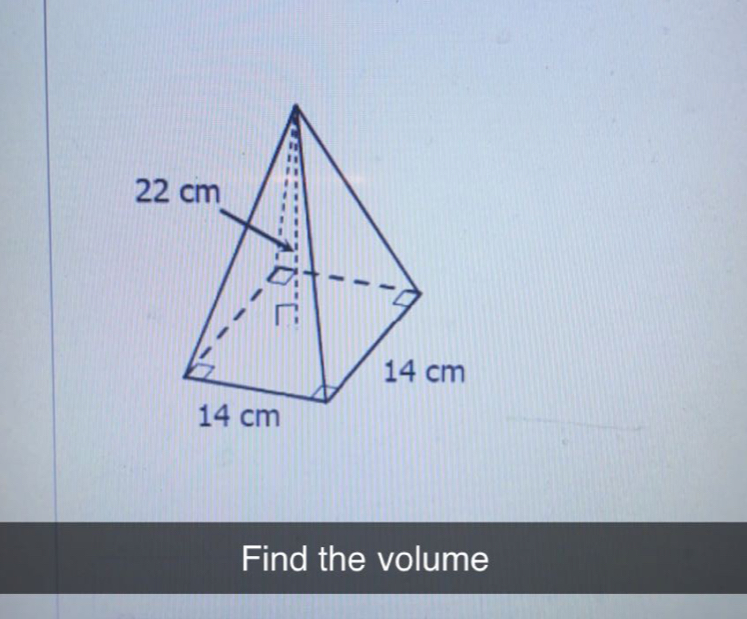 Find the volume