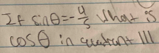 2Fsin θ =- 4/5 sin θ +is
cos θ in scatant Ill