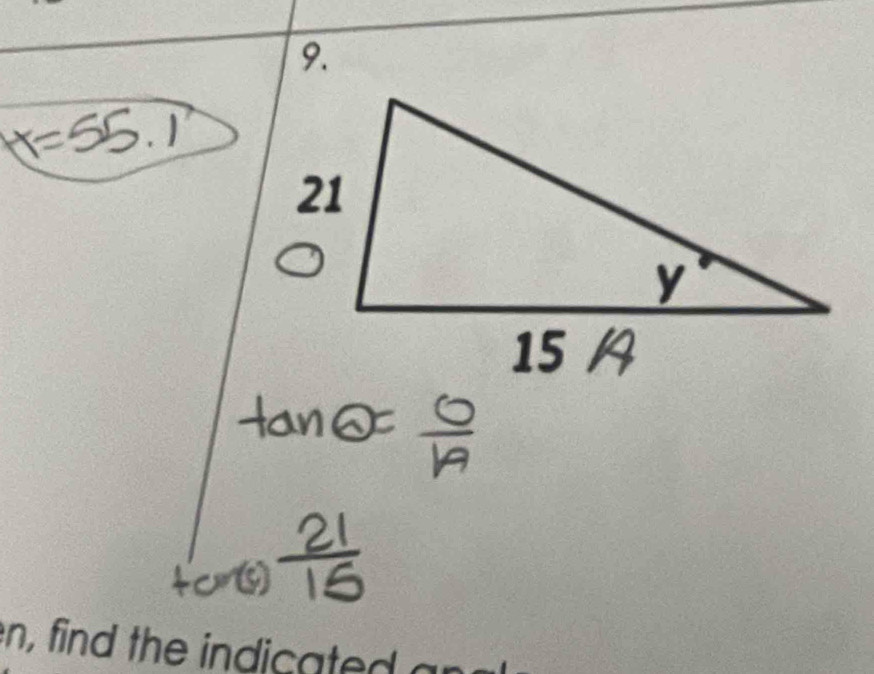 n, find the indicated a