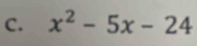 x^2-5x-24