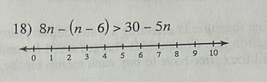 8n-(n-6)>30-5n