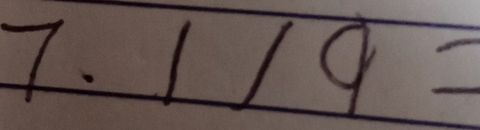 frac 1)(4)3-(-1)(1-(-2)
1/9=