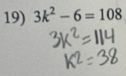 3k^2-6=108