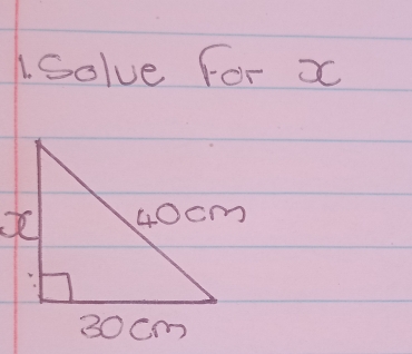 LSolve For x