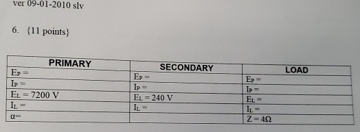 ver 09-01-2010 slv
6. 11 points