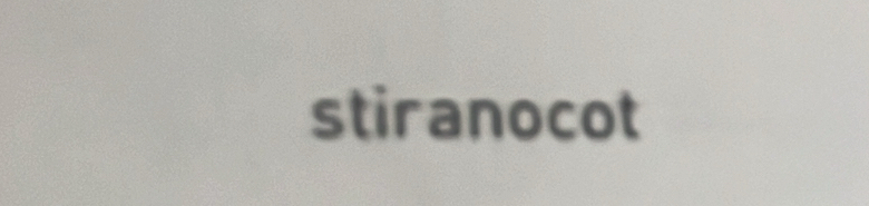 stiranocot