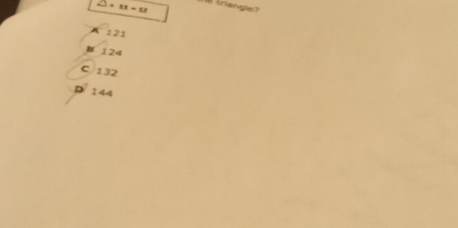 ∠ 5+11=12
Eriang
121
124
C 132
P 144