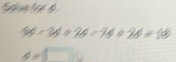 Sovetord
90-34+24=16+26=18
d=□