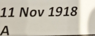 Nov 1918
A