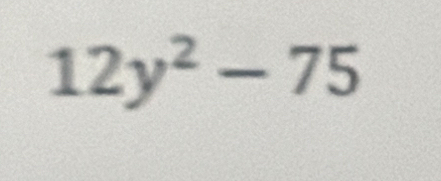 12y^2-75