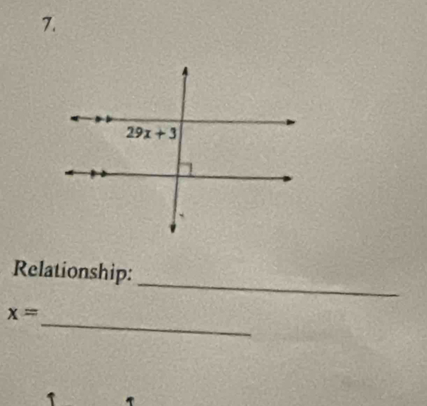 Relationship:
_
x=