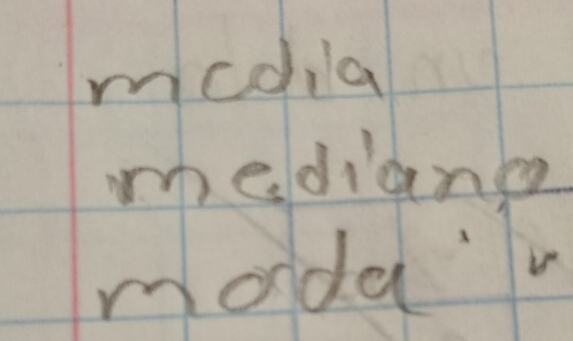 medila 
medianc 
moda √