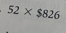 52* $826