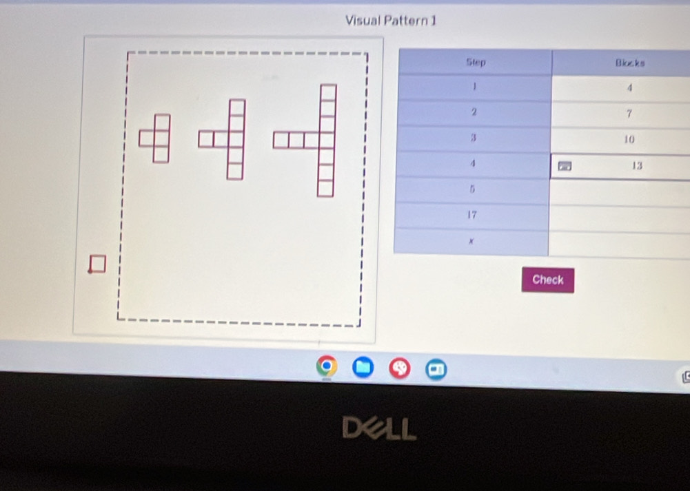 Visual Pattern 1 
Check