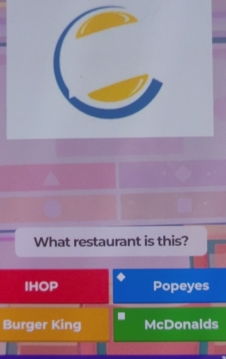 What restaurant is this?
IHOP Popeyes
Burger King McDonalds