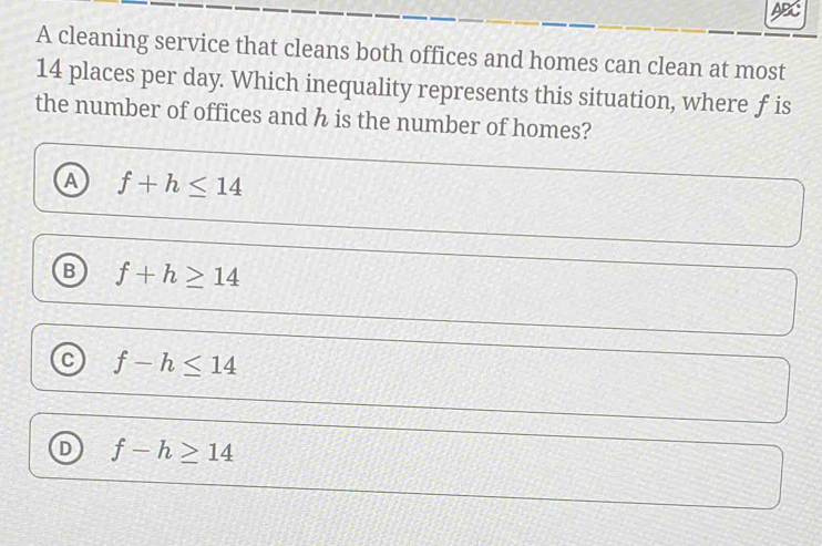 Solved: A cleaning service that cleans both offices and homes can clean ...