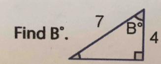 Find B°.