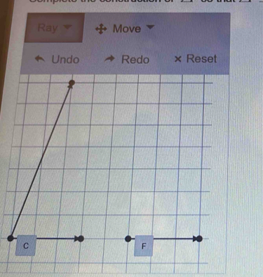 Ray Move 
Undo Redo × Reset