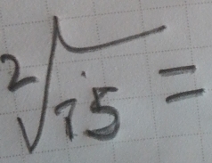 sqrt[2](75)=