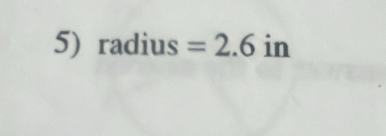 radius=2.6° in