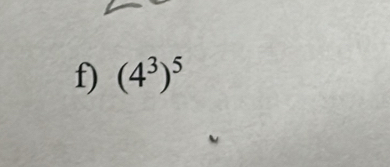 (4^3)^5