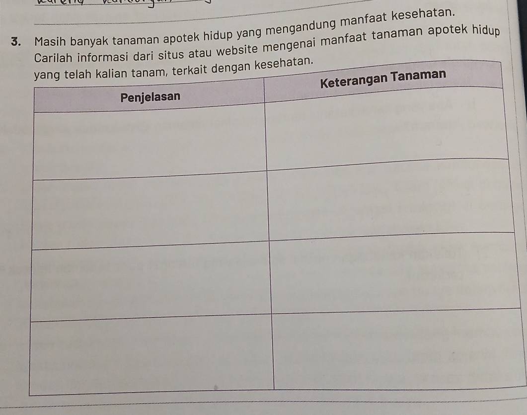 Masih banyak tanaman apotek hidup yang mengandung manfaat kesehatan. 
site mengenai manfaat tanaman apotek hidup